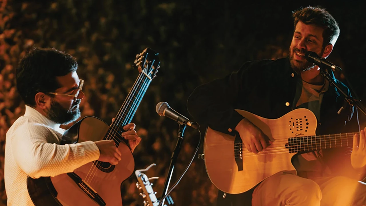 Tiago Nacarato e Caiña Cavalcante @Casa da Música 