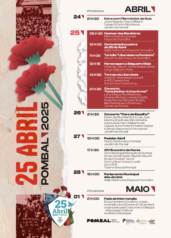Cartaz 25 de abril ©CMP