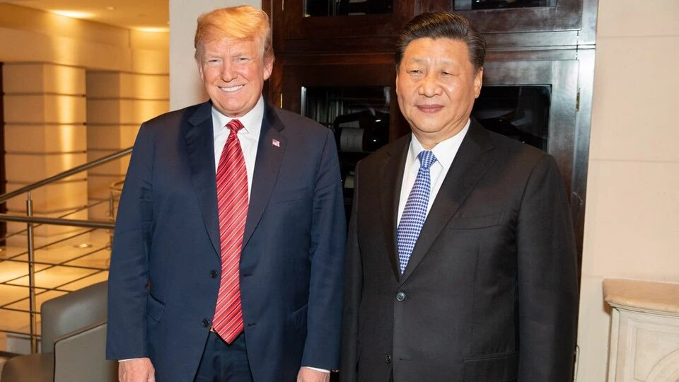 Donald Trump e Xi Jinping na cimeira do G20 em 2018 @ 	
Dan Scavino 