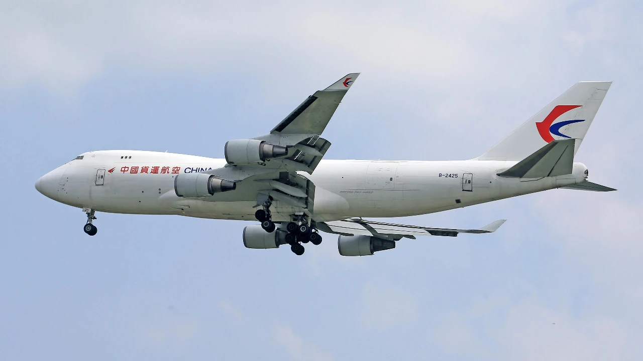 Avião Boeing 747 de empresa chinesa ©Jeffry S.S.- Pexels