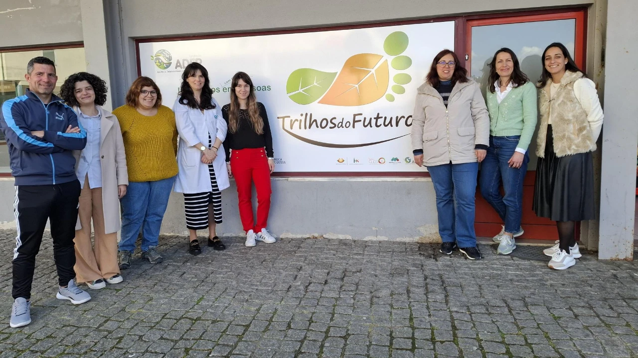 Equipa Trilhos do Futuro ©ADFP