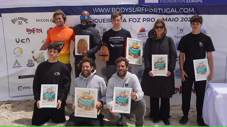 A primeira etapa do Campeonato Nacional 2025 teve lugar no Cabedelo @ Bodysurf Portugal Campeonato Nacional