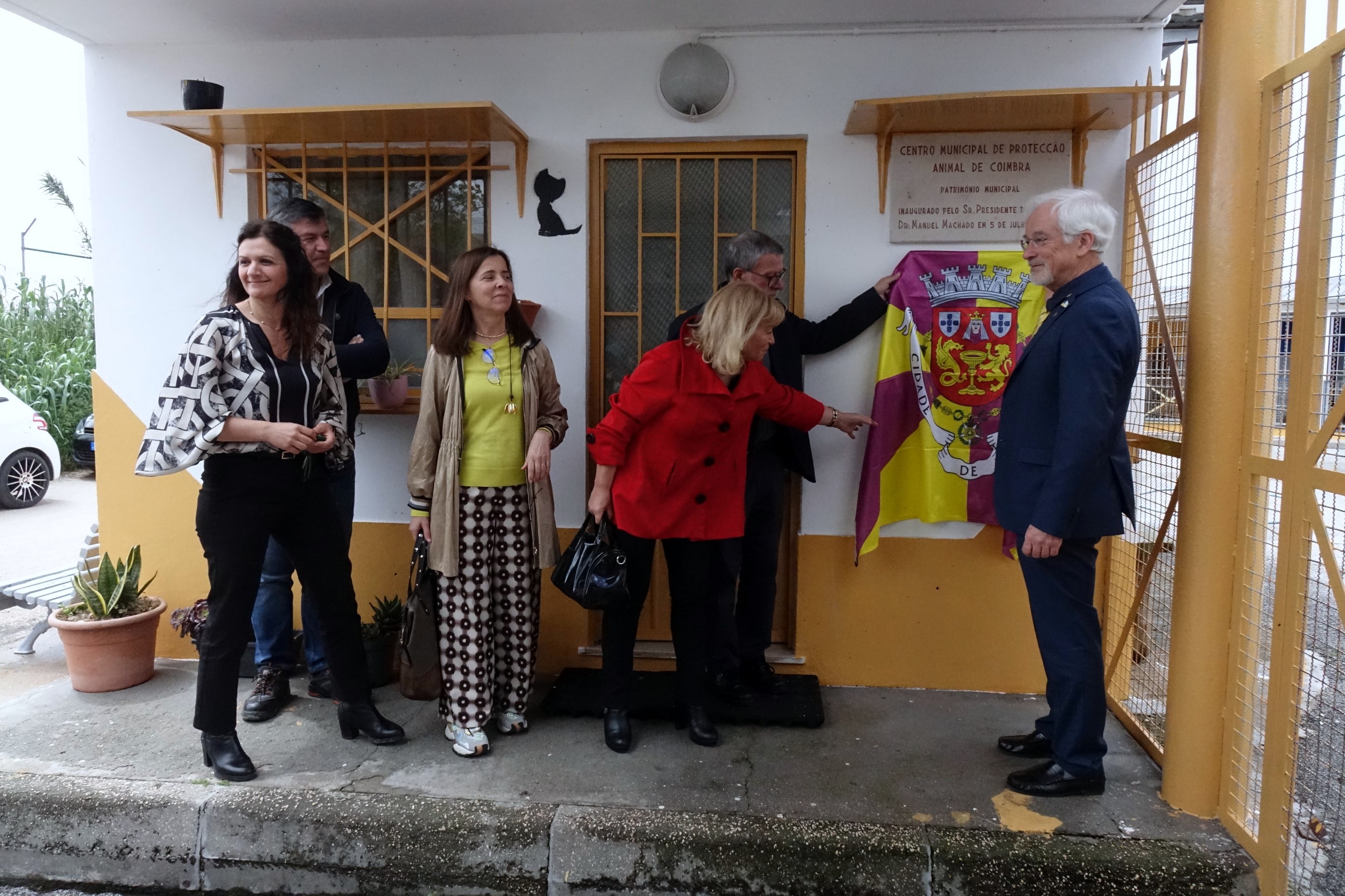 Inauguração da expansão do Canil Municipal @CM Coimbra 