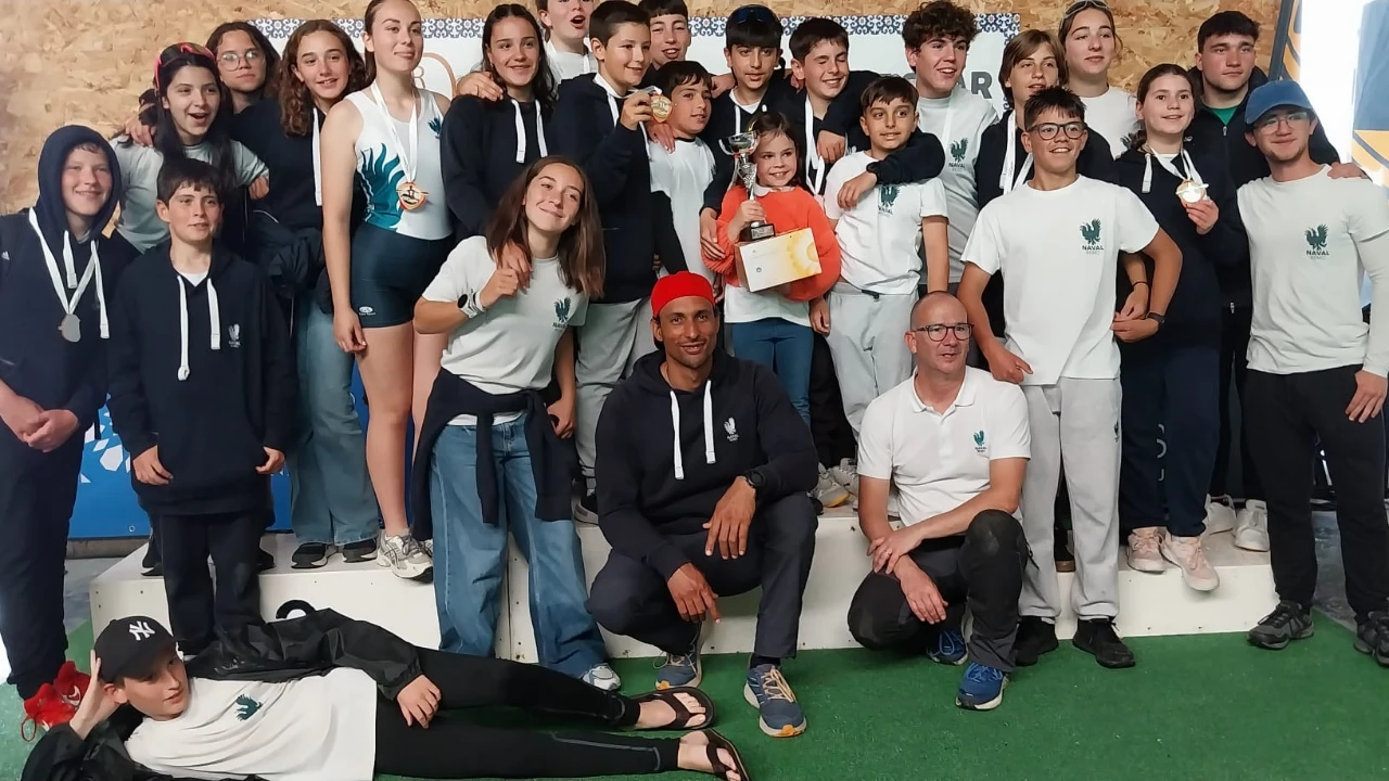 Atletas de canoagem da Naval Remo @Naval Remo 