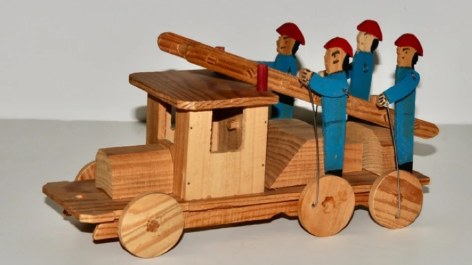 Carro bombeiros ©Museu de Silgueiros