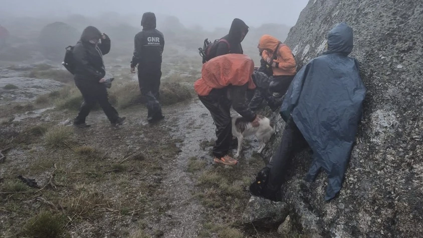 Resgate Serra da Estrela ©GNR