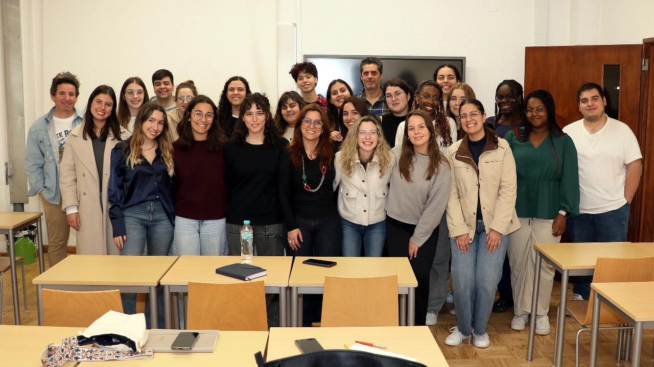 Estudantes da ESEnfC @DR