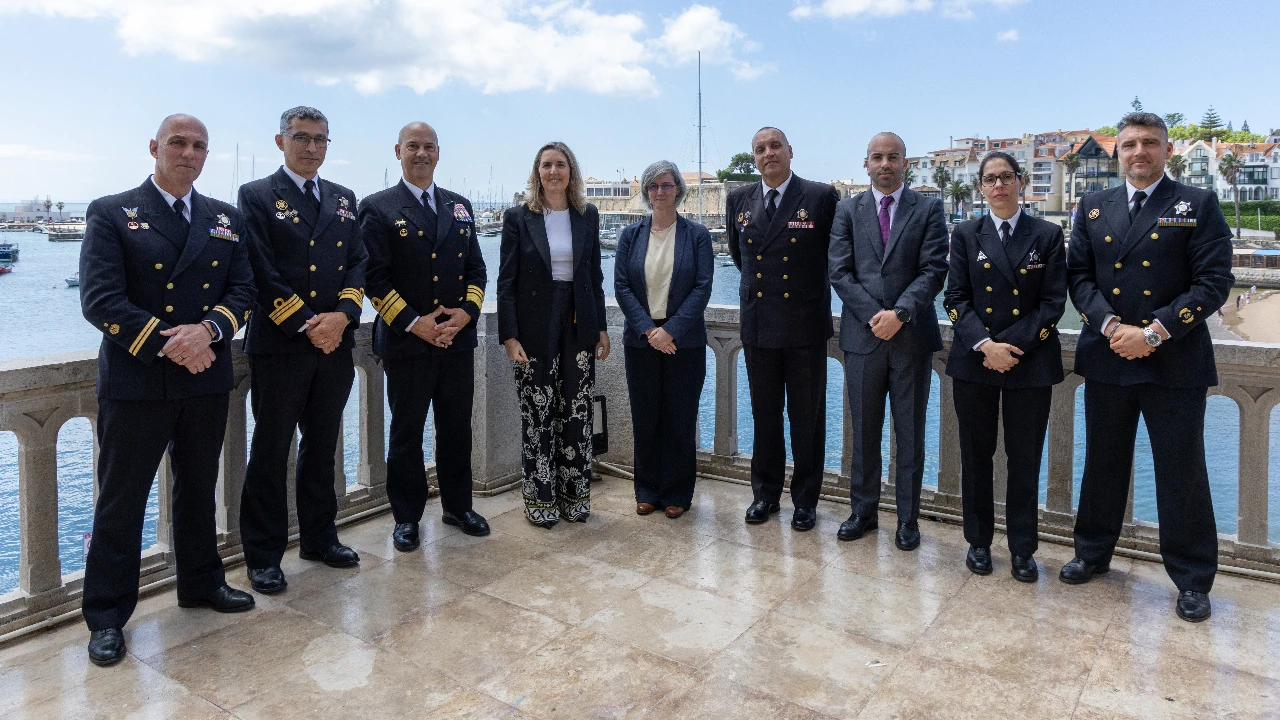 A visita tem por objetivo principal conhecer a missão e as capacidades da Polícia Marítima @AMN