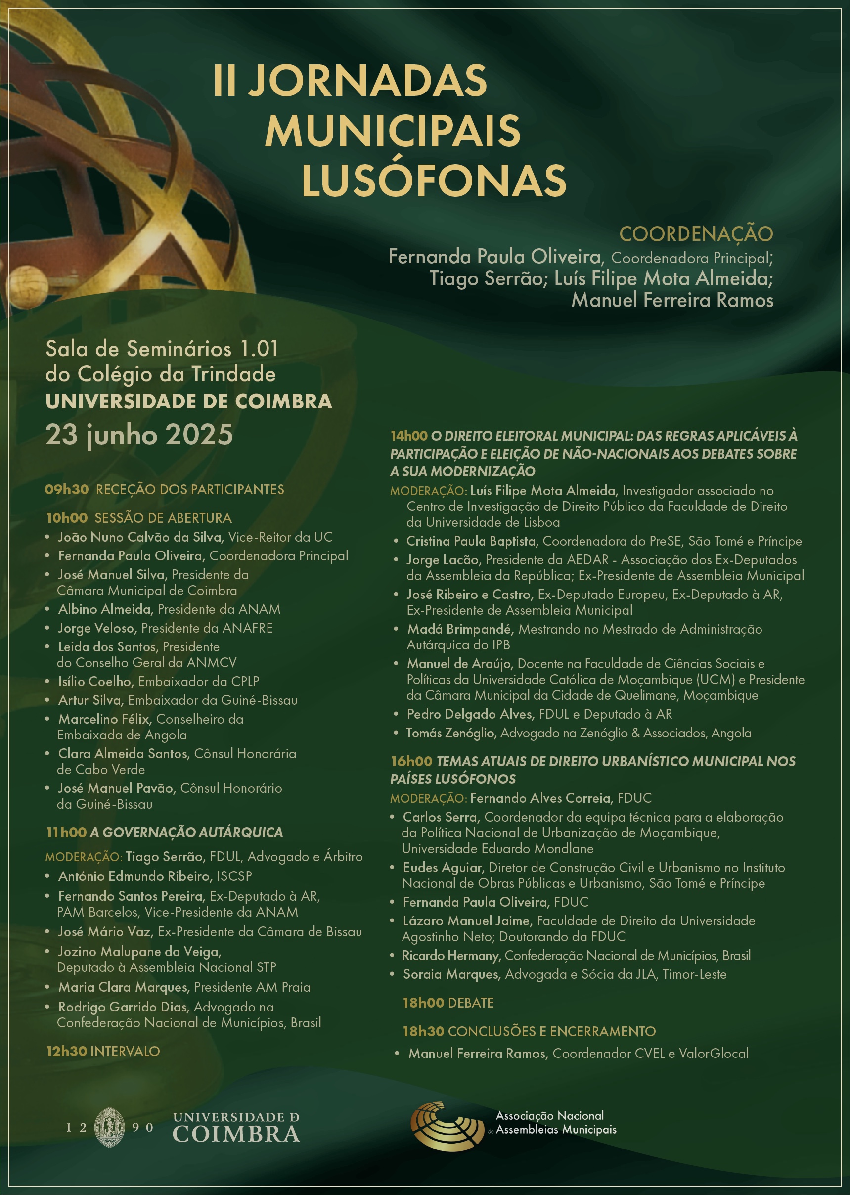 Programa Jornadas ©UC