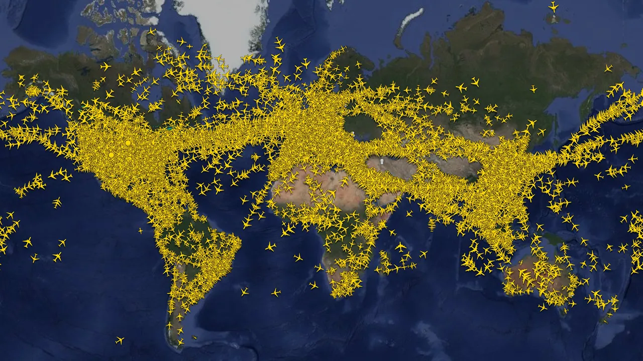 Cortesia ©Flightradar24.com