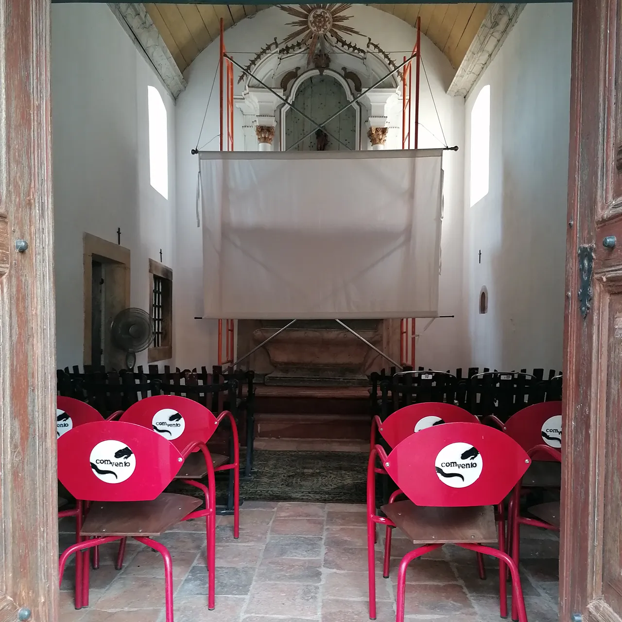 Projecção Capela de São José ©Cinéfilos de Poiares