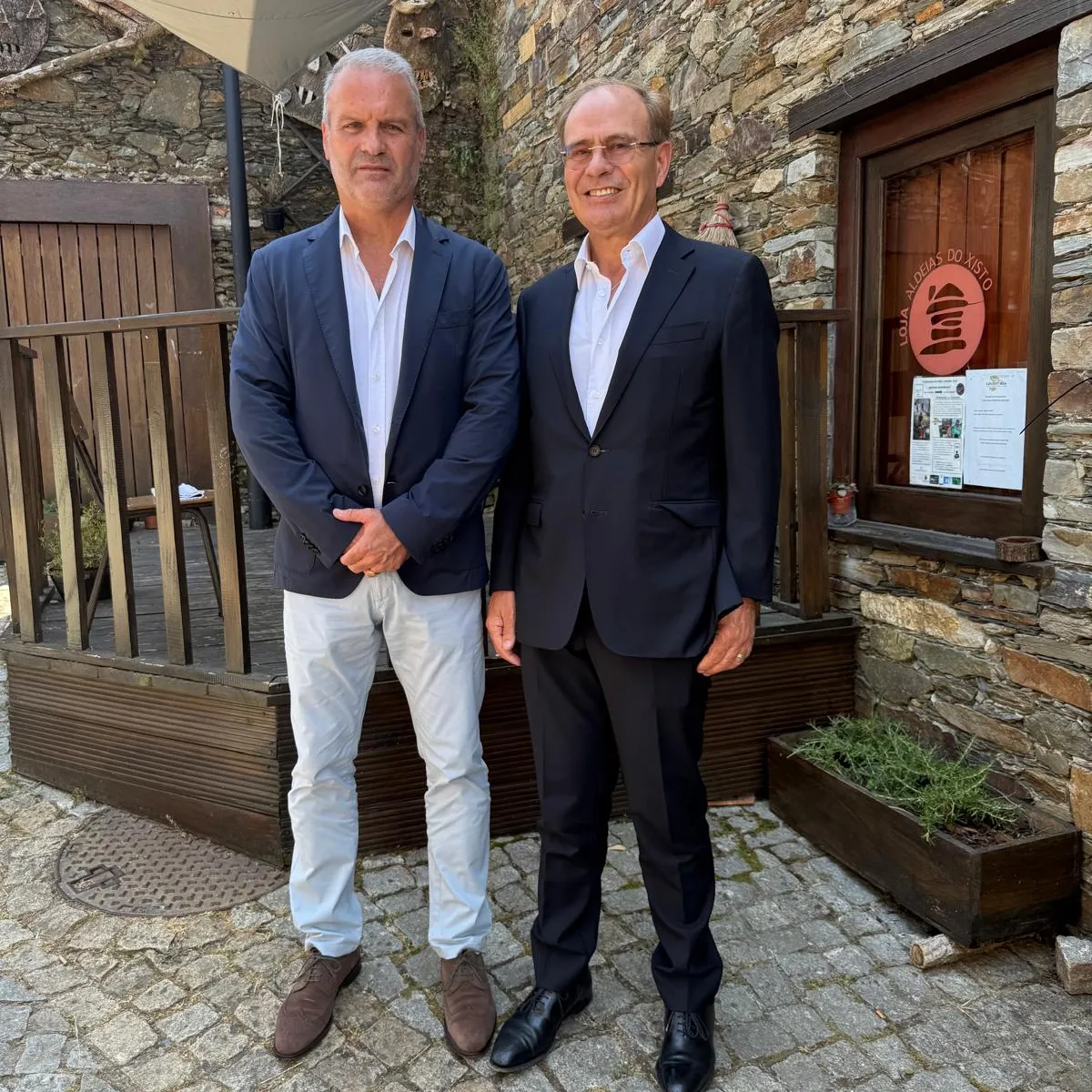 Rui Sampaio e Avelino Gaspar. ©CMG