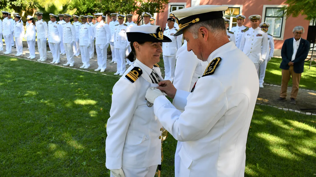 Sofia Saldanha Junceiro é a nova comandante do NRP Zarco @Marinha Portuguesa