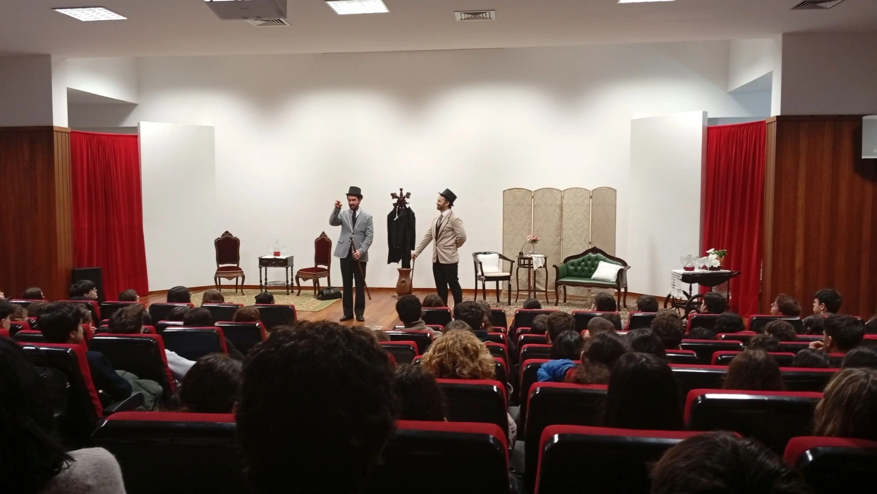 Peça de teatro "Os Maias: episódios da vida romântica" @CM Cantanhede